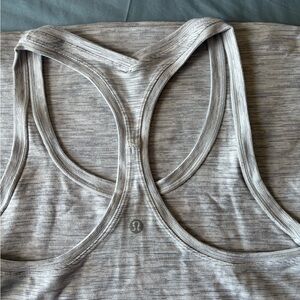 lululemon athletica Gray Tank Top